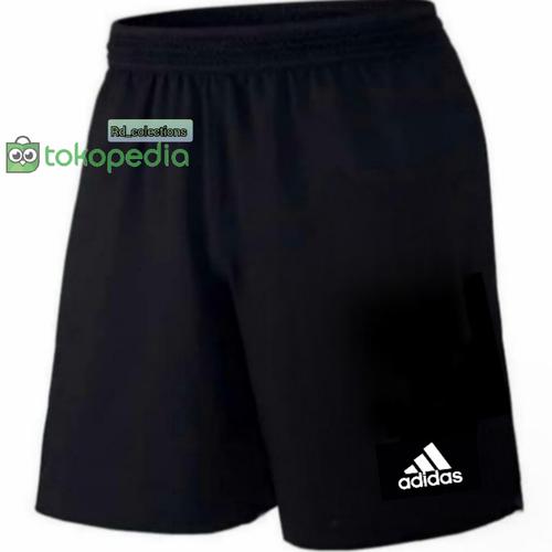 Gambar celana pendek sports / celana Futsal /celana olahraga pria running gym - hitam ADDS dari rd_colections Kota Surabaya Tokopedia