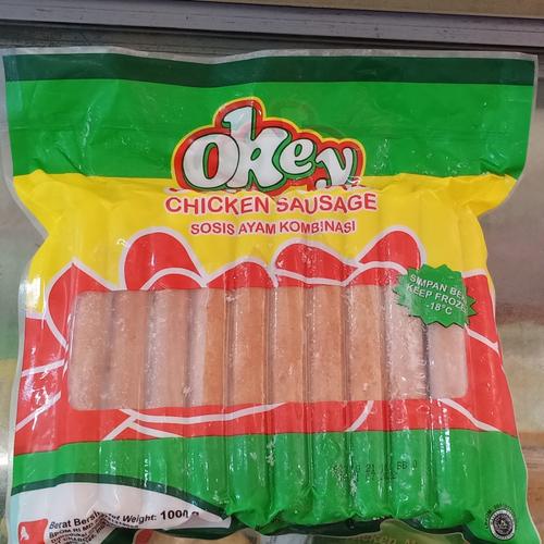 Gambar okey sosis ayam 1000g dari Official Babelmart Kab. Belitung Tokopedia