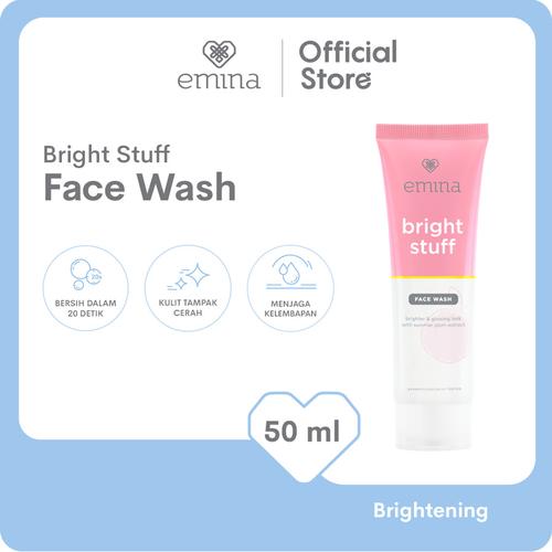 Gambar Emina Bright Stuff Face Wash - Pembersih Wajah Foam Mencerahkan - 50 ml dari Emina Official Store Kab. Serang Tokopedia