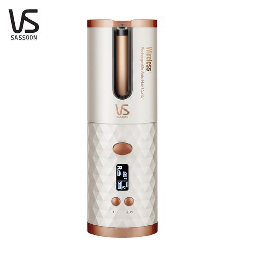 Foto Produk Vidal Sassoon Rechargeable Auto Hair Curler VSA-1910 - Putih dari Vidal Sassoon Official