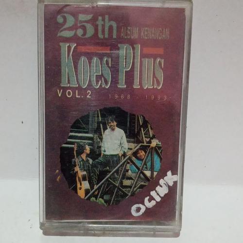 Jual Kaset 25 th Album kenangan KOES PLUS vol.2 1968 - 1998 - Kota ...
