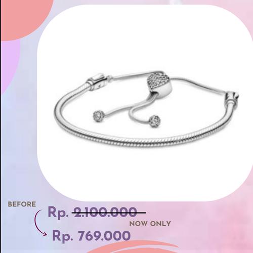 Jual Pandora Moments Pavé Heart Clasp 