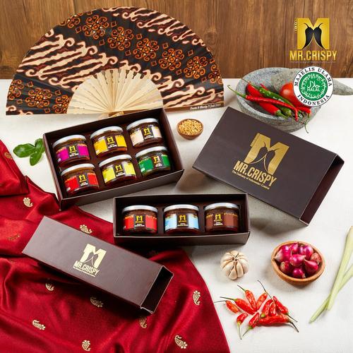 Gambar Paket Sambal Mr.Crispy/Paket Hampers Premium - 3 Original dari MR CRISPY OFFICIAL Jakarta Barat Tokopedia