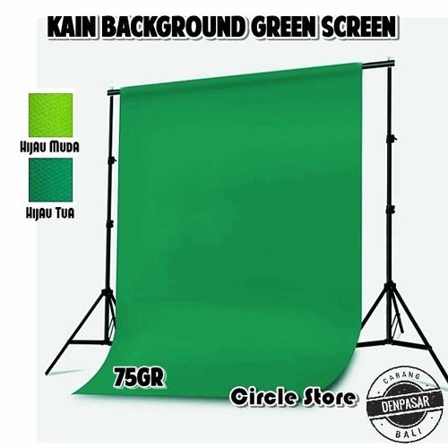 Jual Kain Hijau Background Green Screen 