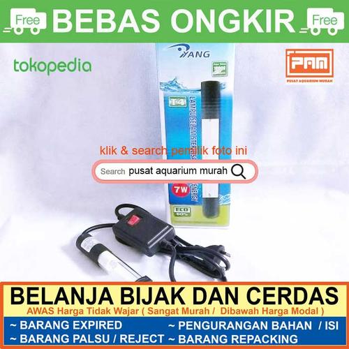 Gambar Lampu UV Yang 7 Watt UV Sterilizer Lampu Ultraviolet Kolam - Aquarium dari Pusat Aquarium Murah Kota Depok Tokopedia