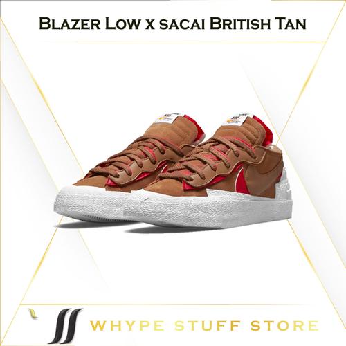 british tan nike blazer