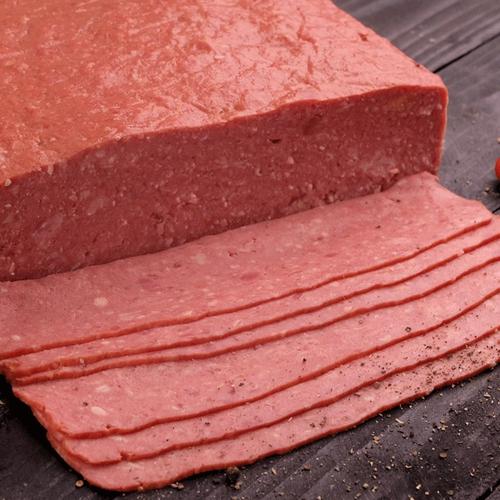 Jual AROMA FROZEN FOOD / SMOKED BEEF RASHER / BEEF BACON RASHER 1 KG