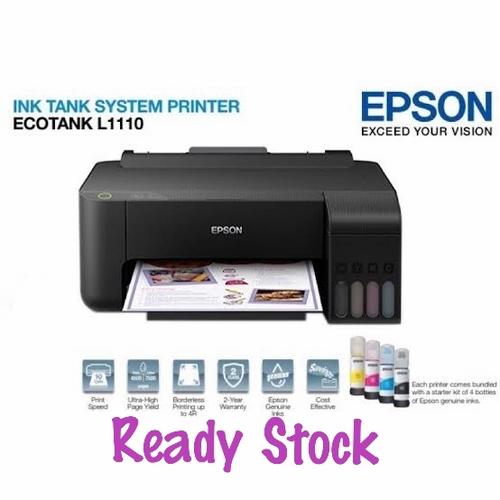 Jual Printer Epson L1110 Print L 1110 A4 Infus Eco Tank - Jakarta Pusat -  Mslent | Tokopedia