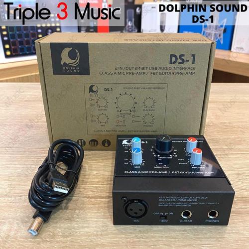 Foto Produk DOLPHIN SOUND ISK DS1 DS-1 Soundcard audio interface recording dari triple3music
