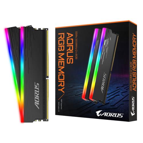 Jual RAM GIGABYTE AORUS 16GB 2x8GB RGB DDR4 3333MHz PC4-26600 (GP