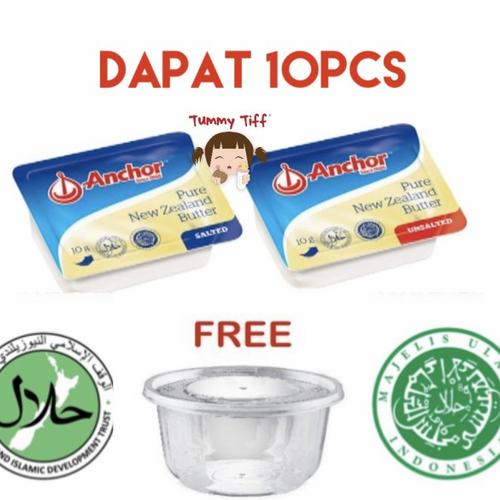 Gambar Anchor Unsalted Butter Mini 10UB 10g Unsalted Butter MPASI / elle vire - AnchorUNSALTED dari Tummytiff Kab. Tangerang Tokopedia