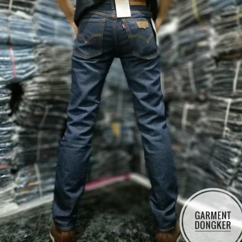 Foto Produk Celana Jeans Panjang Hitam Pria Slimfit Strit Pensil Bahan Karet - Garment Dongker, 27 dari Hybrid Denim
