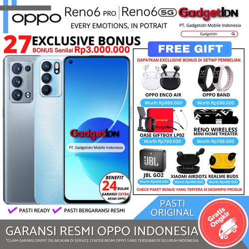 Gambar OPPO RENO6 SERIES ( RENO 6 | RENO 6 5G | RENO 6 PRO ) GARANSI RESMI - RENO6 BLUE, TANPA BONUS dari GadgetIDN Kota Bekasi Tokopedia