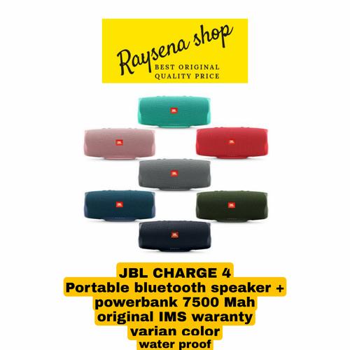 Jual JBL CHARGE portable bluetooth speaker powerbank original