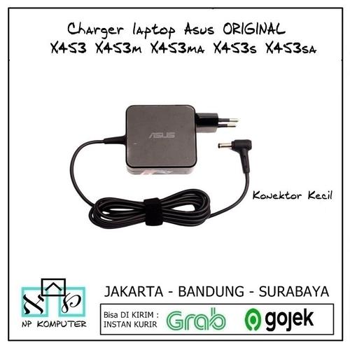 Foto Produk Charger casan laptop Asus X453 X453m X453ma X453s X453sa ORIGINAL - 2,34A dari np komputer