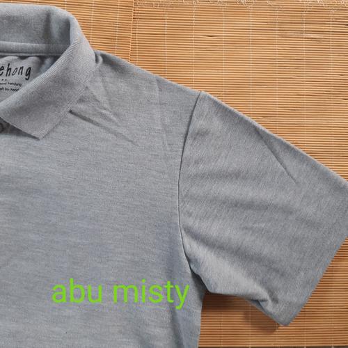 Foto Produk kaos polo shirt polos / kaos kerah / kaos polo - S, Abu misty muda dari Kerry Onlineshop