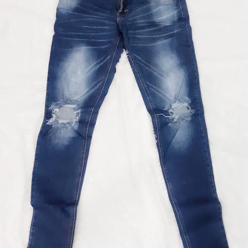 Jual denim ripped jeans from h\u0026m 