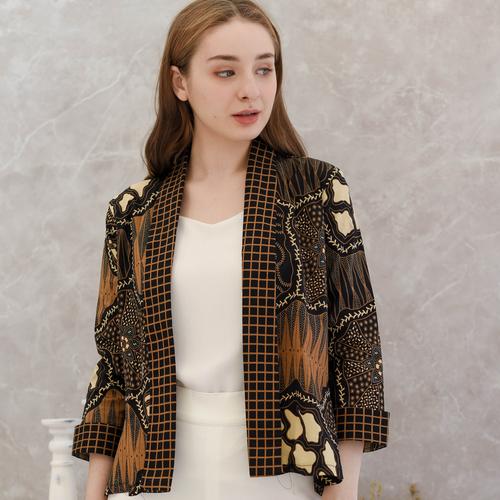 Gambar Leon Outer / Blazer Batik Wanita - Jumbo dari Lustopia_Collection Jakarta Utara Tokopedia