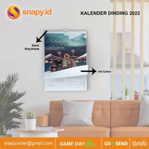 Gambar KALENDER DINDING CUSTOM | POSTER KALENDER CUSTOM |WALL CALENDER - MOTIF 03, TANPA LAMNATING dari snapy Jakarta Selatan Tokopedia
