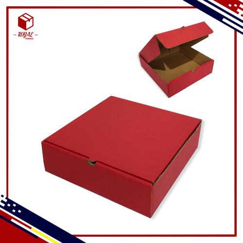 Gambar Kardus Box Hampers / Gift Box - uk. 24 x 24 x 7 cm - Merah dari Royal Packindo Kab. Pasuruan Tokopedia