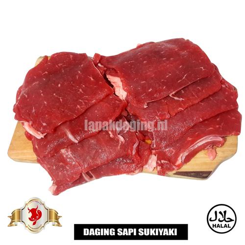 Gambar Daging Sapi Sukiyaki / Teriyaki / Iris Tipis @ 500gram dari BERKAH JAYA MEAT Jakarta Timur Tokopedia
