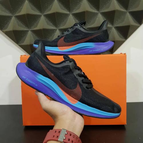 Jual Sepatu Running Pria Nike Zoom Pegasus 35 Black Blue Purple - 41 - Kab.  Bekasi - SNEAKERSATS | Tokopedia