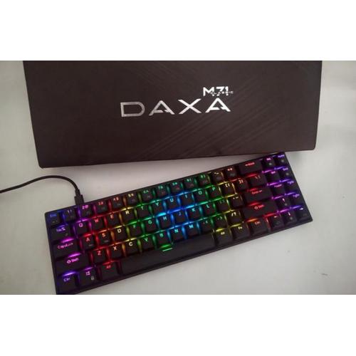 Gambar Rexus GAMING MECHANICAL DAXA M71 PRO BLACK Bluetooth- Switch RED dari Aringo Computer Samarinda undefined Tokopedia