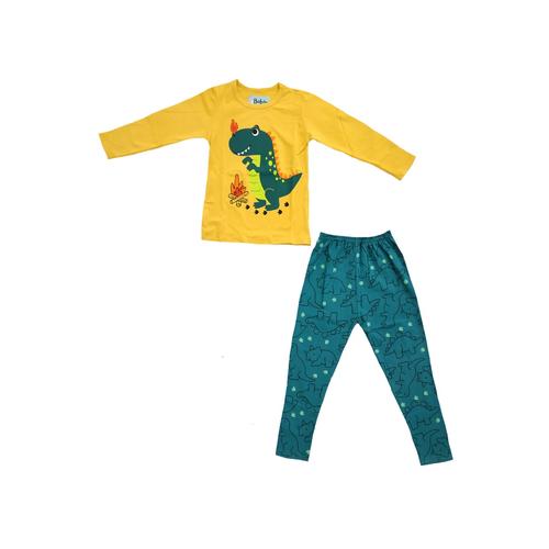 Foto Produk Piyama Anak Dino On Fire LSPC44 - 4 dari Boboo Kids