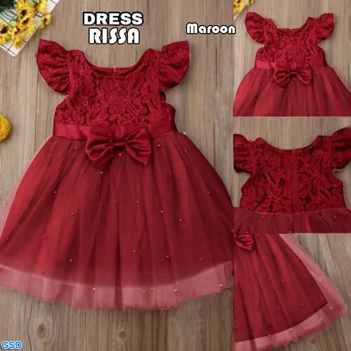 Jual Dress Rissa Kids-Gaun Dress Anak 