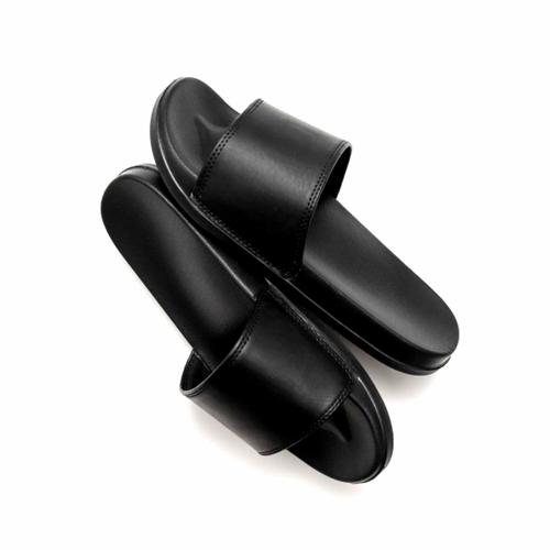 Gambar Sendal Slide POLOS.TM SANDAL FLIP FLOP V2 HITAM - 40 dari Polostm Kab. Tangerang Tokopedia