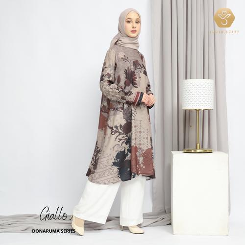 Gambar DINARUMA TUNIK | LONG TUNIK | PRINTING TUNIK | GIALLO - S dari Youthscarf Official Kota Bandung Tokopedia