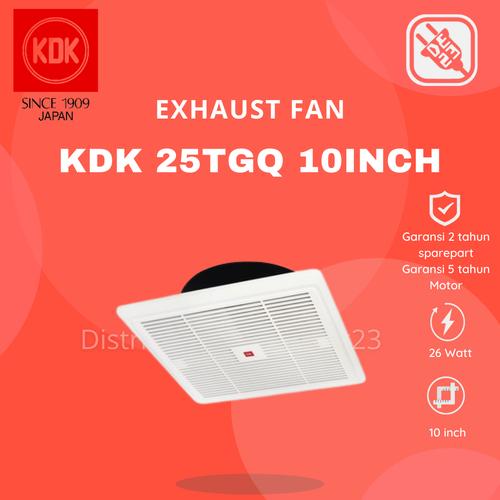 Jual KDK CEILING EXHAUST FAN / EXHAUST FAN PLAFON 10 inch 25TGQ Jakarta Utara Distributor