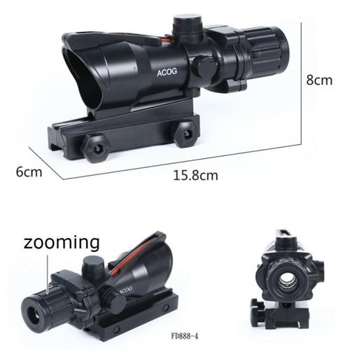 Gambar Acog Trijicon WGB 4x32mm Zoom Scope Dummy dari M2 Tactical Jakarta Barat Tokopedia