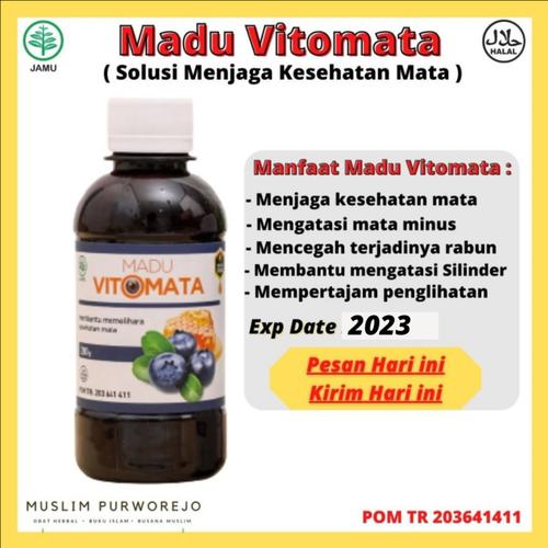 Gambar Madu Kesehatan Mata madu Vitomata Minus Katarak Glaukoma Dan glukoma dari Muslim Purworejo Tokopedia