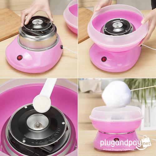 Foto Produk Mesin Pembuat Gula-Gula Kapas Cotton Candy Arum Harum Manis Permen dari plugandpay