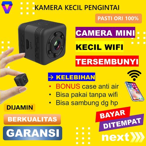 Jual KAMERA PENGINTAI MINI TERSEMBUNYI WIFI TANPA KABEL SPY IP CAMERA