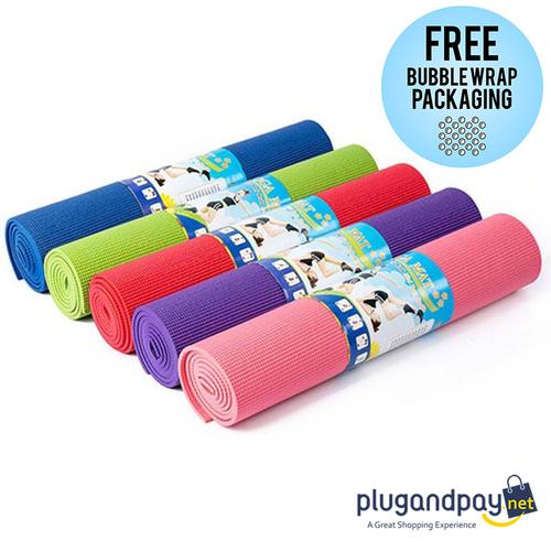 Foto Produk Karpet Alas Senam Pilates Yoga Mat Karet PVC Sintetis - plugandpay dari plugandpay