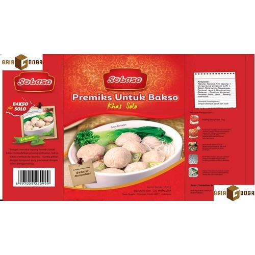 Gambar Sobaso - Premiks Untuk Bakso Khas Solo 250 gram dari Gaiaboga Kota Cirebon Tokopedia