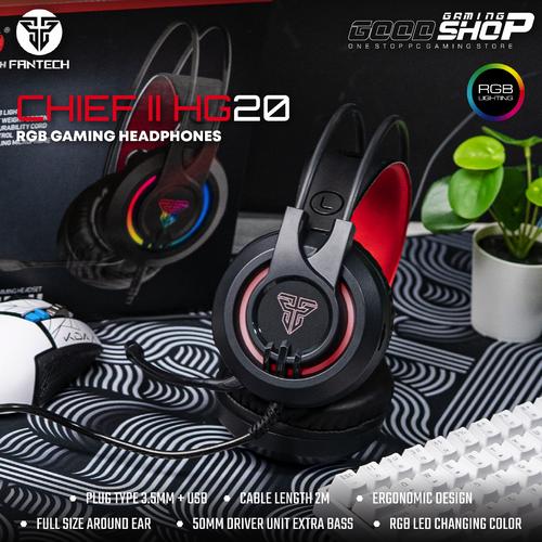 Gambar Fantech HG20 CHIEF II - Gaming Headset dari GOODGAMINGM2M Jakarta Pusat Tokopedia