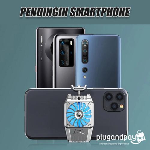 Foto Produk Smartphone Cooling Fan Kipas Pendingin Radiator Heat Sink - plugandpay dari plugandpay