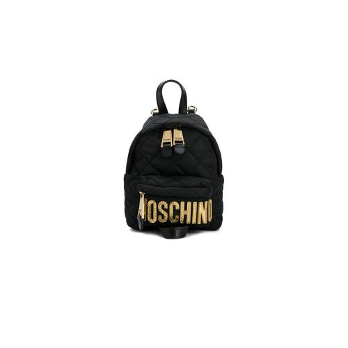 moschino quilted backpack