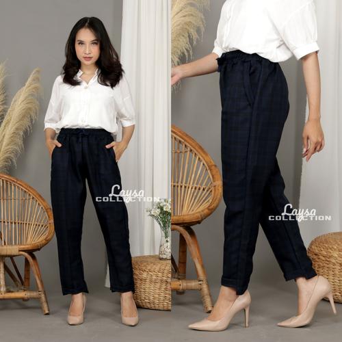 Celana Baggy Pants Wanita Motif Variasi 