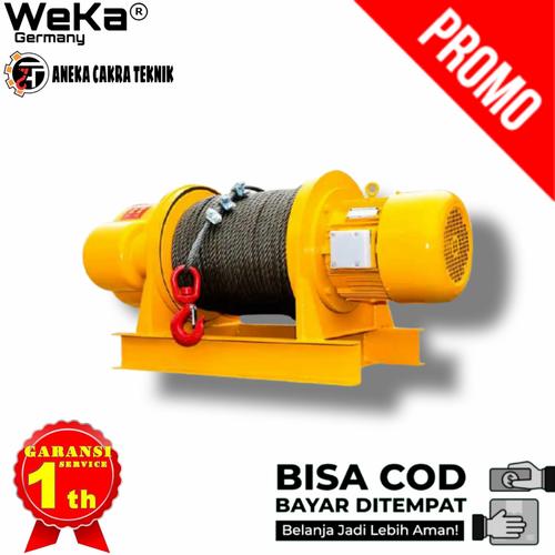 Jual Electric Winch 1 Ton x 100 meter WEKA Jakarta Pusat ACT