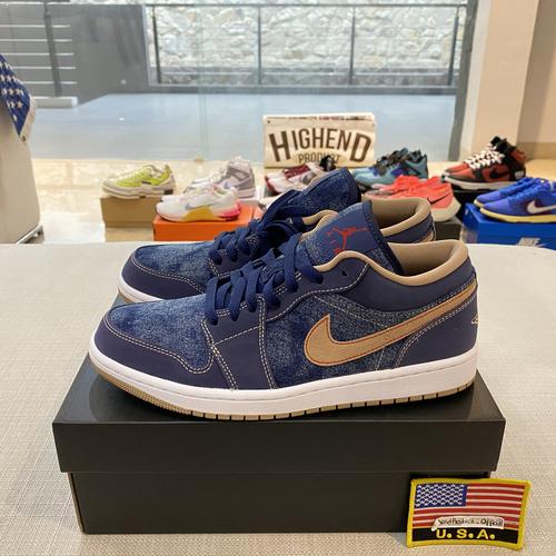Jual Sepatu Air Jordan 1 Low Denim 100% Original DH1259-400 - 40.5 - Kab.  Tangerang - highend_product | Tokopedia