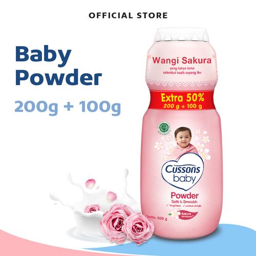 Foto Produk Cussons Baby Soft & Smooth Powder 200gr Extra Fill dari Cussons Official Store