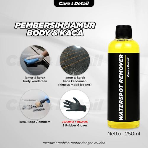 Foto Produk Waterspot Remover | Obat Pembersih Jamur Kaca Mobil & Body - 250ml dari Sapphire Official