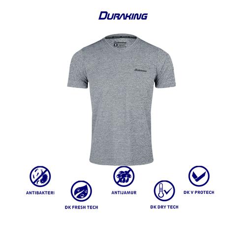 Foto Produk Duraking Daily Wear Lite V Neck - Abu-abu, M dari Duraking Outdoor&Sports