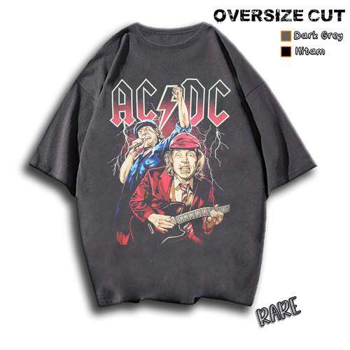 Promo Kaos Oversize Band ACDC baju 