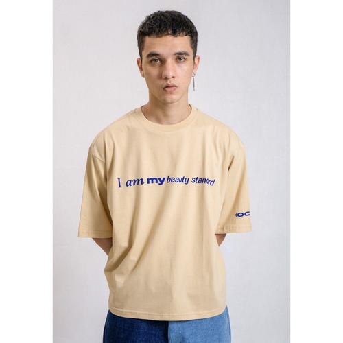 BEAUTY OVERSIZED TEE BEIGE MEN 