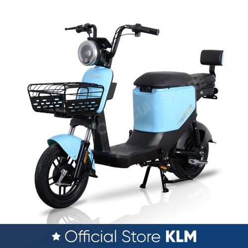 Gambar Sepeda Listrik - Viar CARAKA - Blue Sky, jakarta dari Kencana Laju Mandiri Jakarta Utara Tokopedia